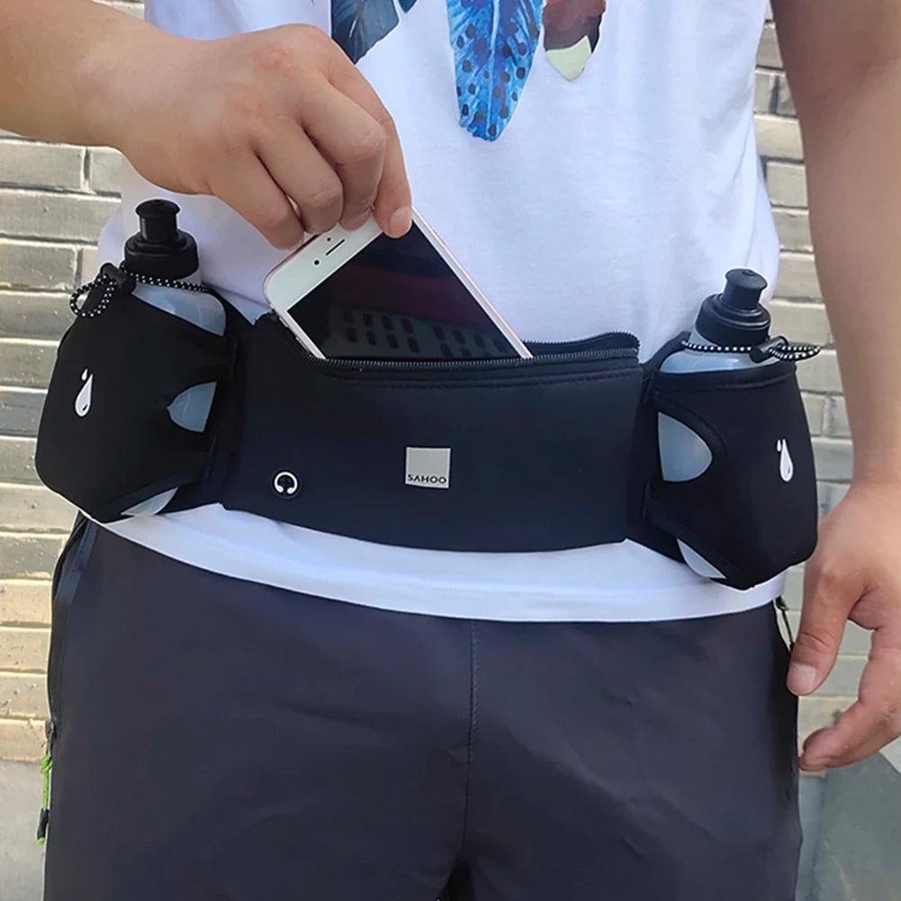 0.56L Portable Sports Waist Bag with Phone Holder