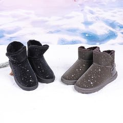 Women's Waterproof Faux Fur Snow Boots