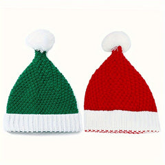 Christmas Knitted Hat Santa Claus Gift Woolen Hat