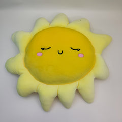 Leisure Style Sunflower Plush Toy Smiling Face Soft Plush Material Mixed Colors