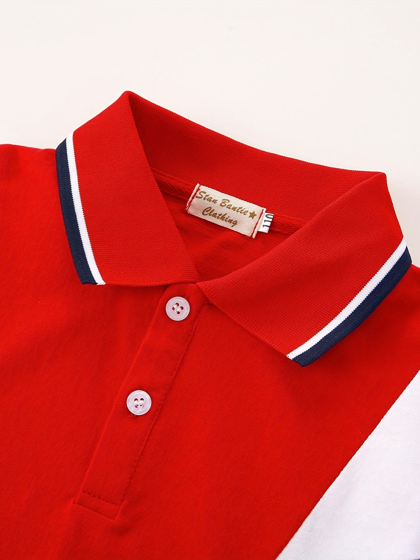 Summer Ready Polo Shirts for Boys & Girls Matching Lapel Tops