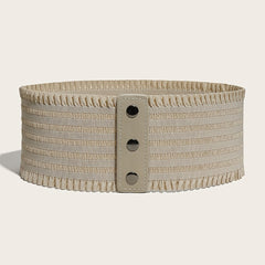 Women's Stretchy Dress Belts Elastic Corset Waistband