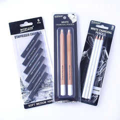2pcs Sketch Charcoal Pen Drawing Pencil for Painting Sketch Willow Charcoal