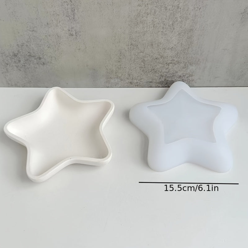 Marine Organism Coaster Tray Silicone Mold DIY Jewelry Storage Box