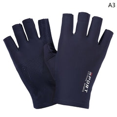 Breathable Ice Silk Anti-UV Outdoor Sports Gloves