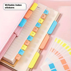 120pcs Multicolor Self adhesive Writable Page Guide Labels