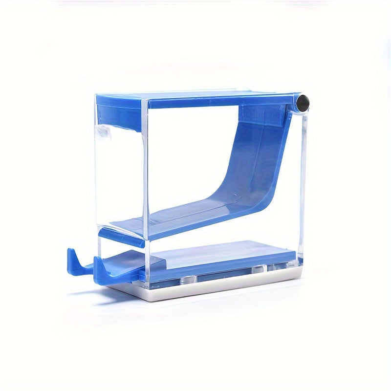 Dental Cotton Roll Dispenser Holder Press Type Box Dentistry Swabs Organizer