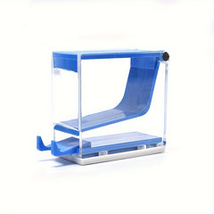 Dental Cotton Roll Dispenser Holder Press Type Box Dentistry Swabs Organizer