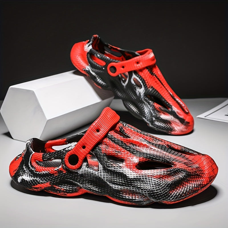 Unisex Camo Comfy Clogs Non Slip Garden Shoes