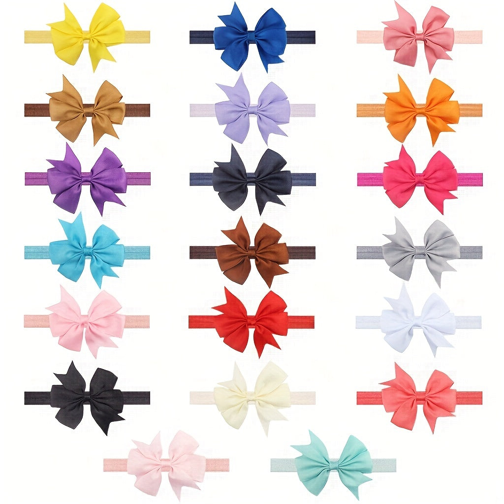 Cute Ribbon Dovetail Bow Headband for Baby Girls