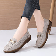 Women's Breathable Loafers Comfortable Walking Shoes Non slip Flats