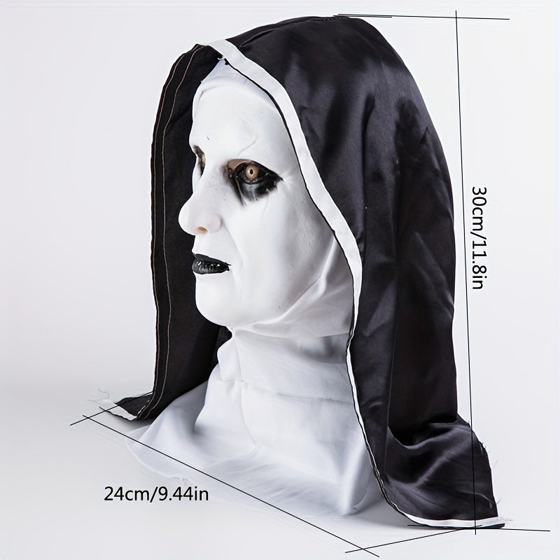 Halloween Horror Nun Mask Latex Face Mask