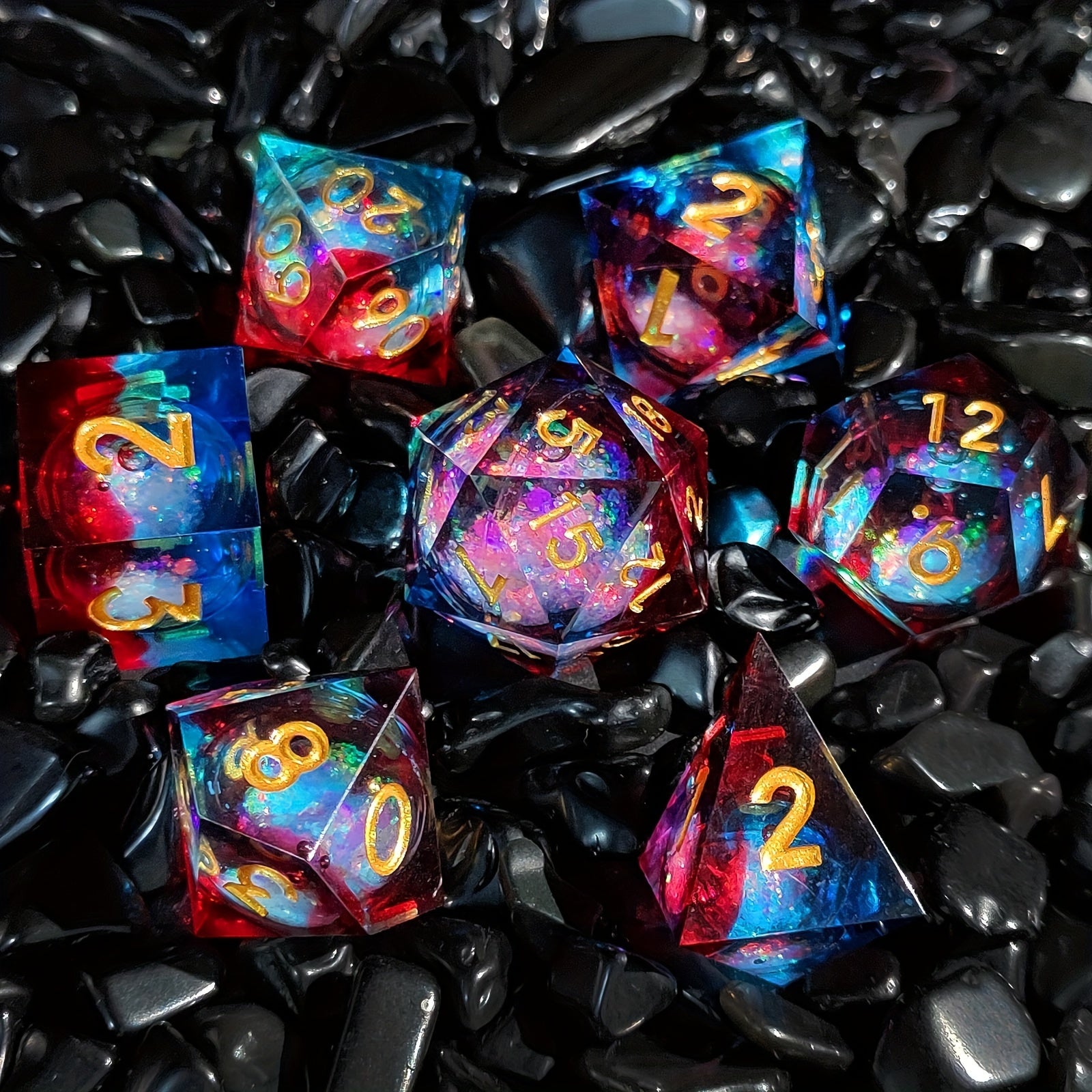 Liquid Quicksand Dice Set for Table Game