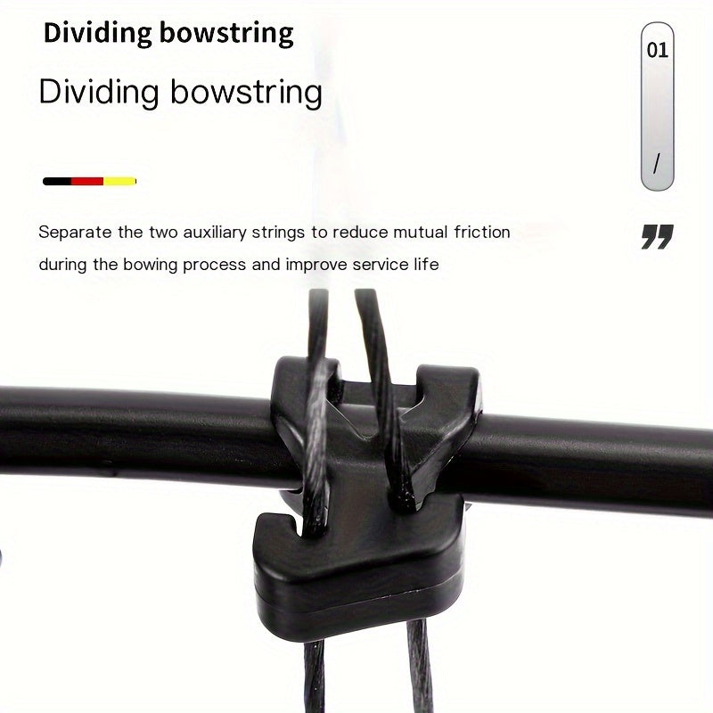 Archery Bow String Roller Guard for Performance and Durability