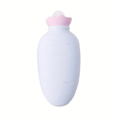 Winter Silicone Hot Water Bag Mini Cartoon Hand Warmer Gift