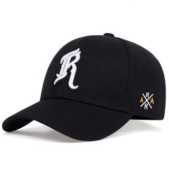 Men's Sports R Letter Baseball Cap