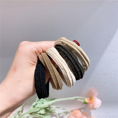 5pcs Elastic Hair Ties Durable Hair Accessories for Girls