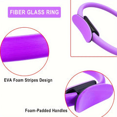Yoga Pilates Ring With Handles for Thigh Training and Body Shaping