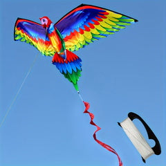 3D Parrot Kite Outdoor Activity Flying Toy