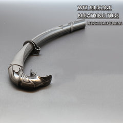 Silicone Freediving Snorkel for Diving Swimming