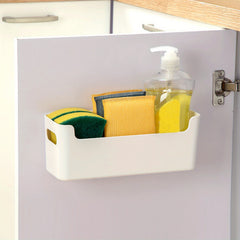 Kitchen Wall Storage Box Cabinet Door Storage Plastic Basket