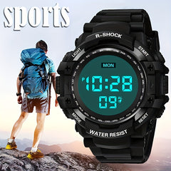Waterproof Tactical Sports Watch Multifunctional Outdoor Lifesaving Survival