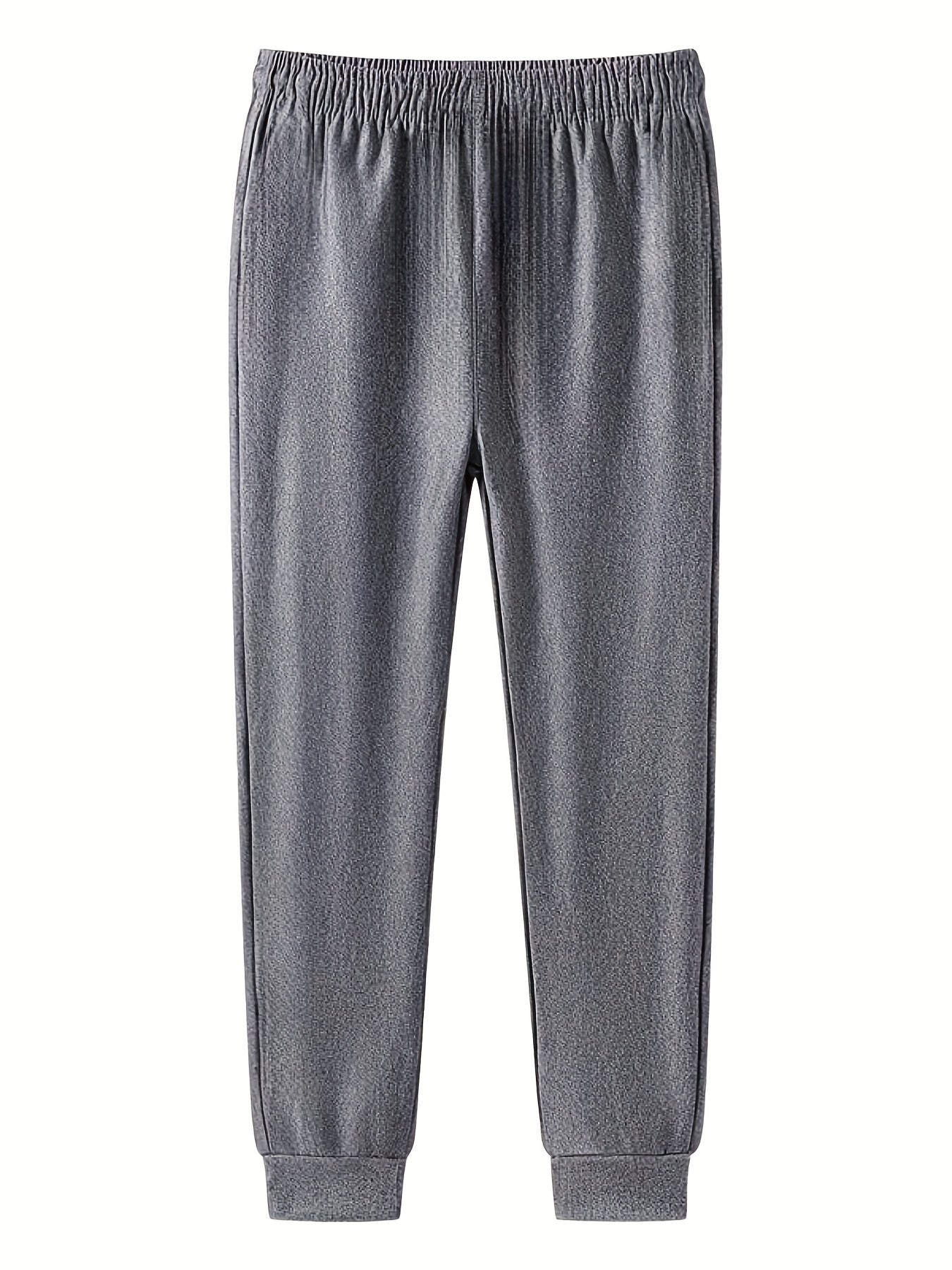 Men's Lightweight Breathable Sports Joggers with Zipper Pockets