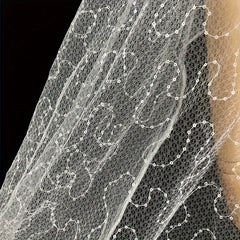 1pc Organza Fabric for DIY Clothing & Home Decor 150x01cm