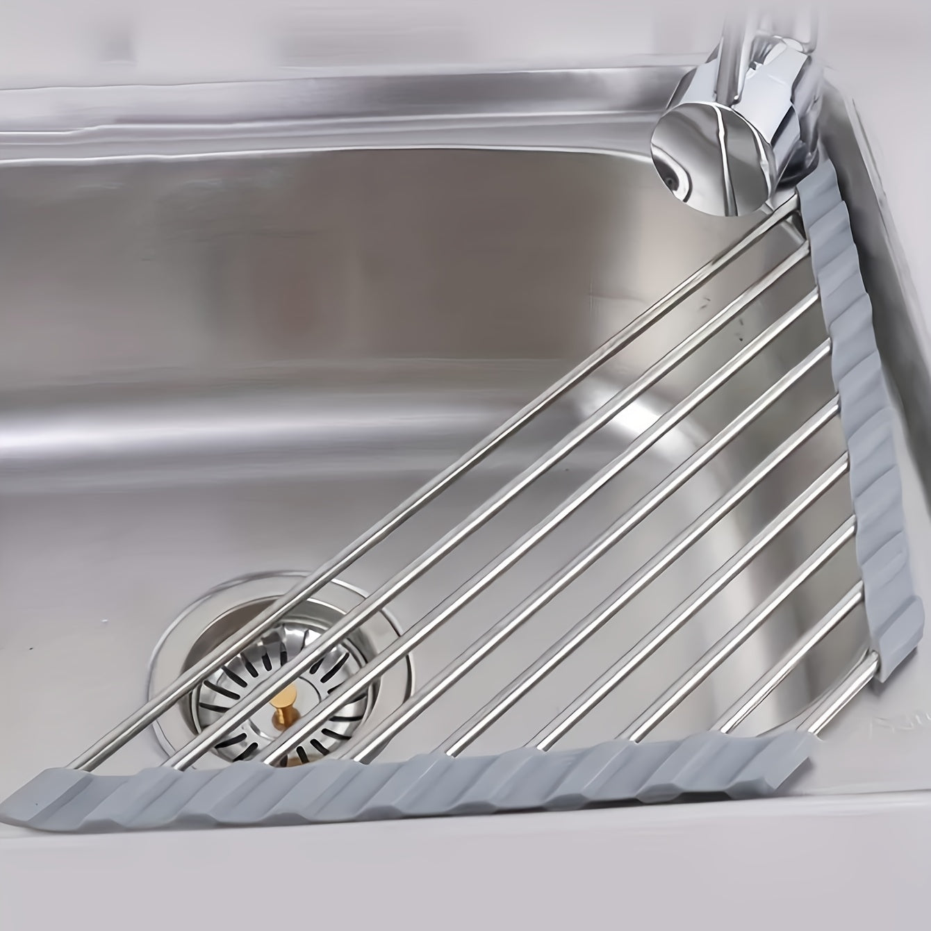Multicolor Sink Drain Bowl Rack Triangle Rack Non-slip Water Control Rack