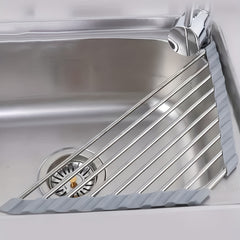 Multicolor Sink Drain Bowl Rack Triangle Rack Non-slip Water Control Rack