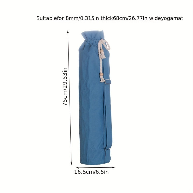 Large Capacity Yoga Mat Backpack with Adjustable Shoulder Strap