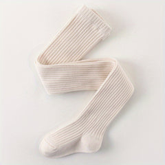 Girls Striped Leggings Cotton Thick Pantyhose Kids Socks
