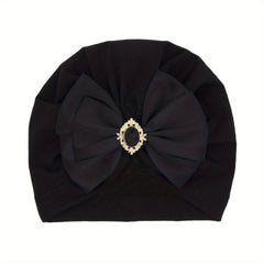 Casual Bow Knot Pullover Hat For Kids