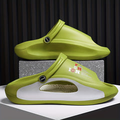 Men's Durable Pillow Sandals Non Slip Beach Shoes