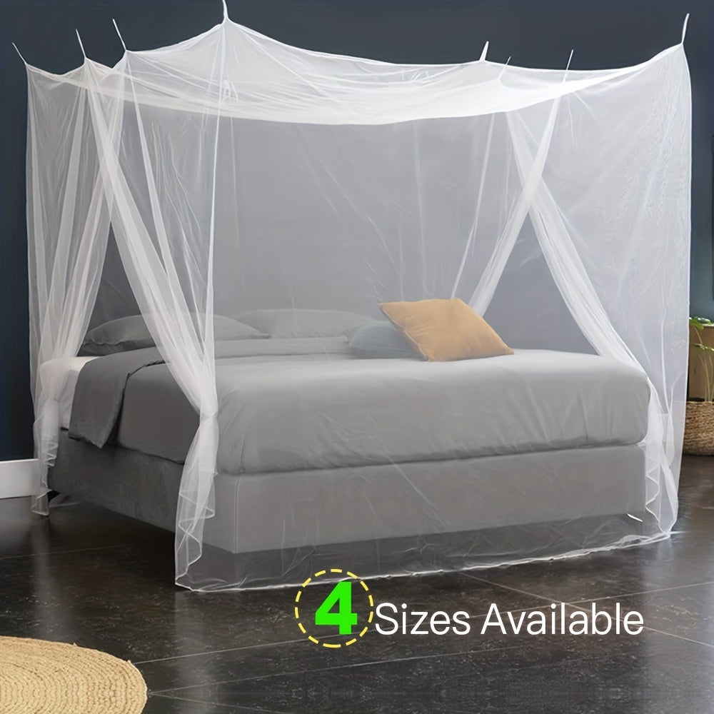 Durable Canopy Mosquito Net for Double to King Size Beds & Camping