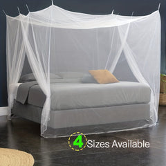 Durable Canopy Mosquito Net for Double to King Size Beds & Camping