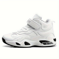 Kid's High Top Basketball Shoes Air Cushion Non Slip Sneakers