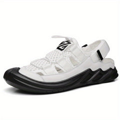 Men's Durable Closed Toe Hiking Sandals
