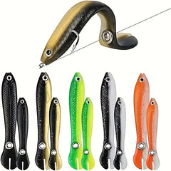 5pcs Bionic Fishing Lure Soft Lure Freshwater Saltwater Tackle