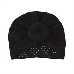 Baby Turban Hats Donut Knot Cozy Lovely Soft Head Wraps Caps For Newborn