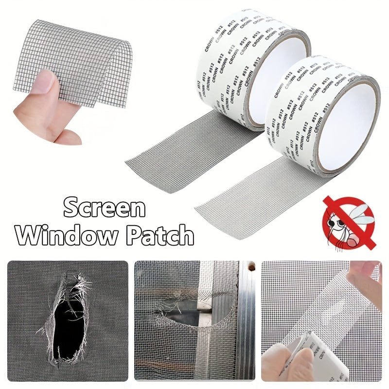 Repair Tape Self-adhesive Net Door Fix Patch Anti Insect Mosquito Mesh
