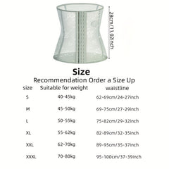 Fashionable Waistband Elastic Waist Trainer Tummy Control Waist Trimmer