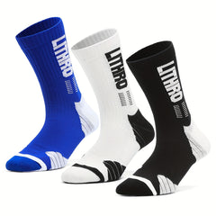 Thick Padded Sports Crew Socks for Men Women