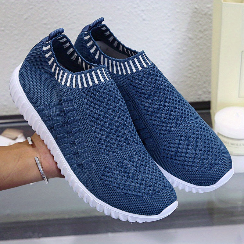 Women's Slip On Sock Sneakers Anti-skid Low Top Sports Shoes