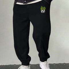 Men's Cartoon Graphic Sweatpants Loose Joggers