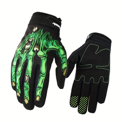 Off-road Full Finger Gloves Touch Screen Wind Cold Resistant