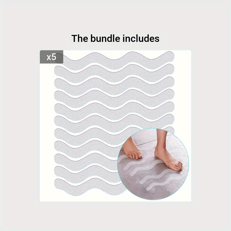 Anti Slip Shower Sticker Safety Bathtub Non Slip Stickers Anti Skid Tape