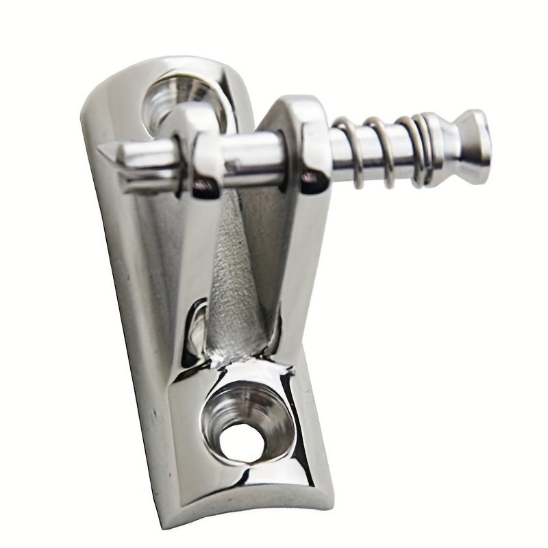 1pc Stainless Steel Concave Deck Hinge With Removable Pin