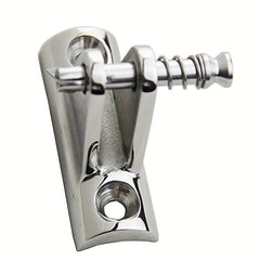 1pc Stainless Steel Concave Deck Hinge With Removable Pin