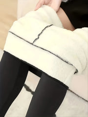 High Waist Fleece Liner Yoga Pants